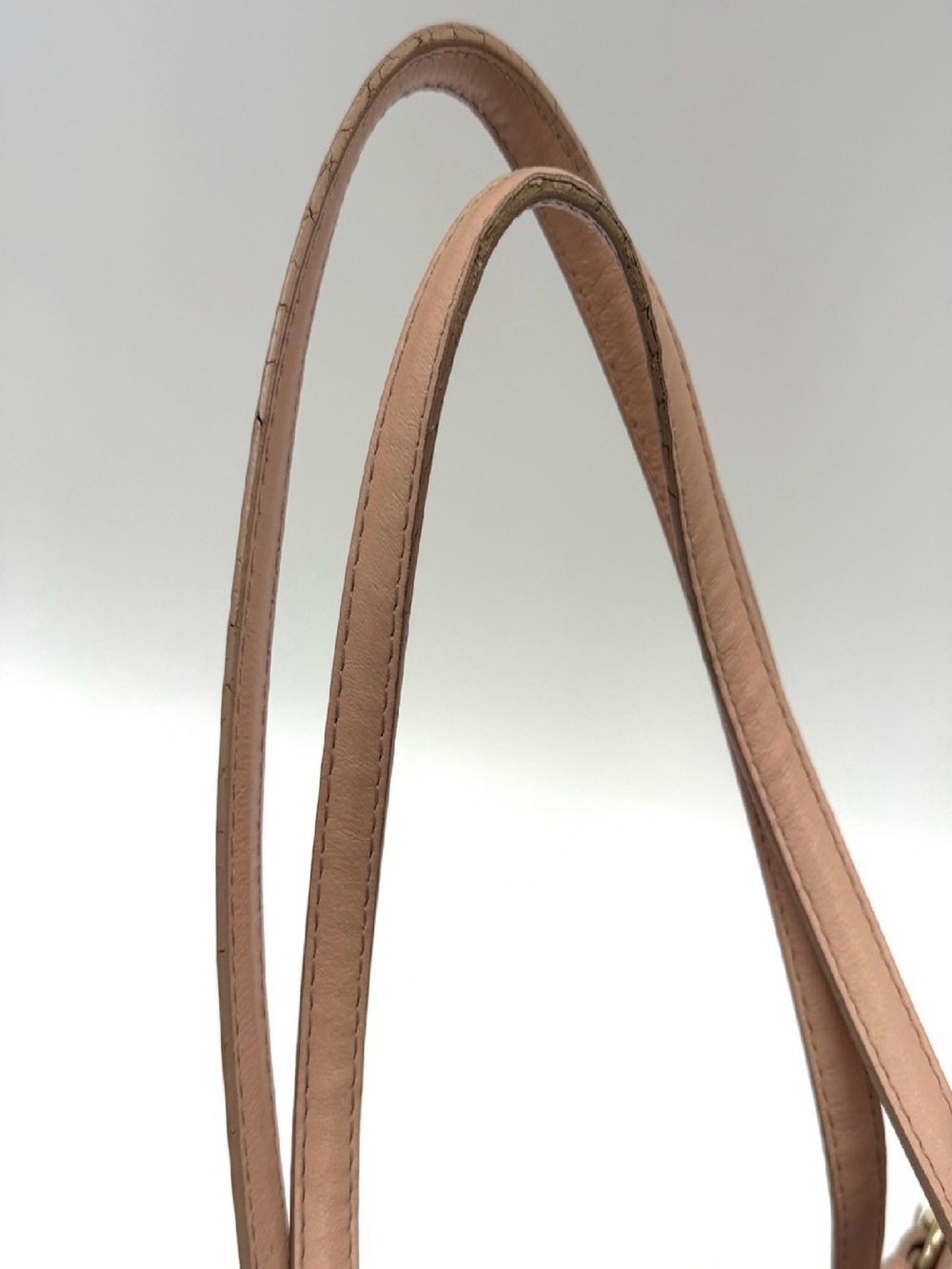 Christian Dior Panarea Cannage Pink Tote Gold Hardware Shoulder Bag - Picture 9 of 9